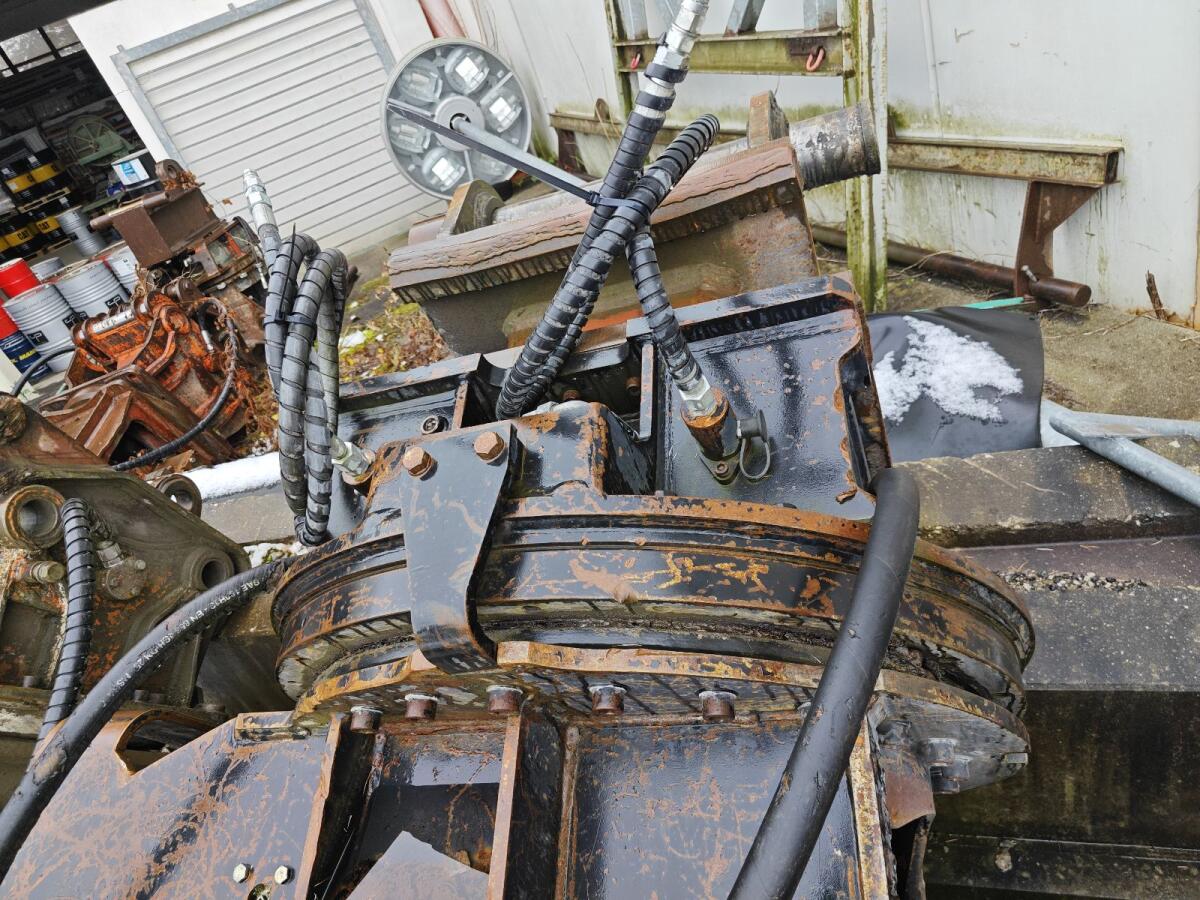 Schrottschere Verachtert VTS 50 mit Schrottgebiss 2