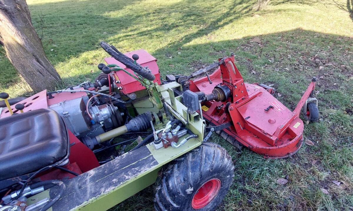 Rasant Bergtrak 3 Achser mit Mulcher 2