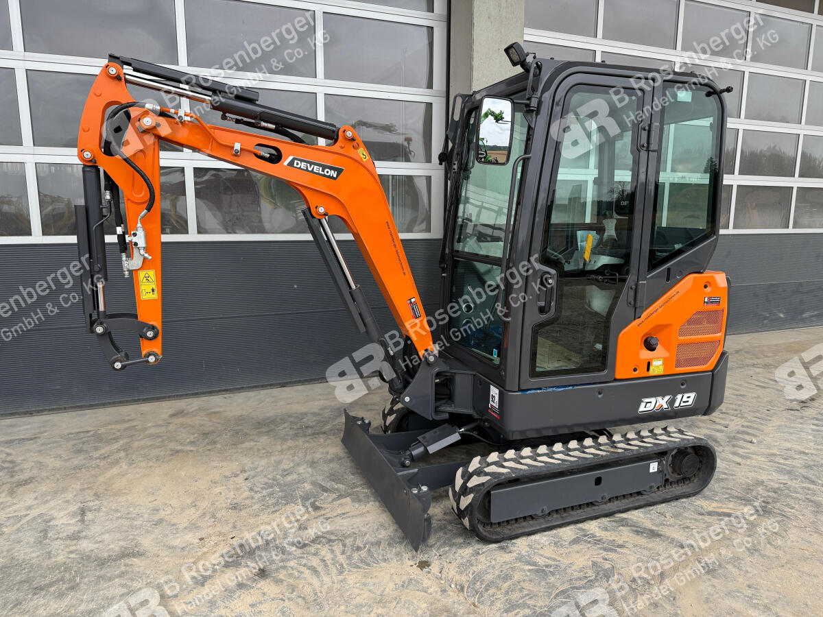 DOOSAN DEVELON DX19-7 Minibagger - NEU - SONDERPREIS 1