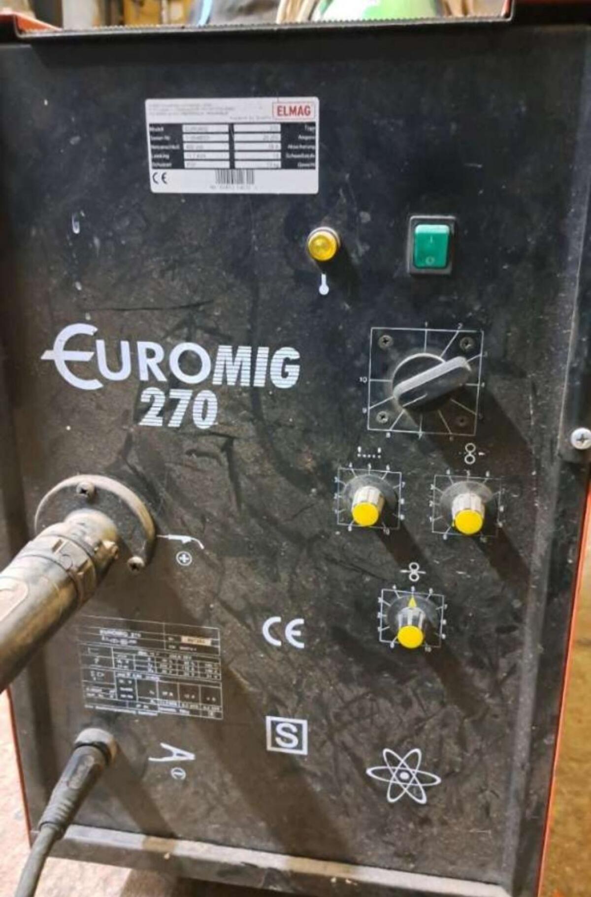 Schutzgasschweißgerät Elmag Euromig 270 3
