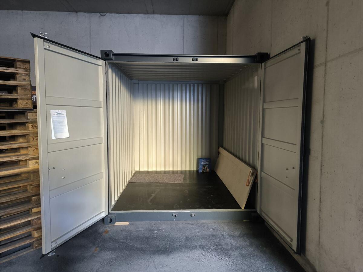 Lagercontainer Anthrazitgrau NEU 3