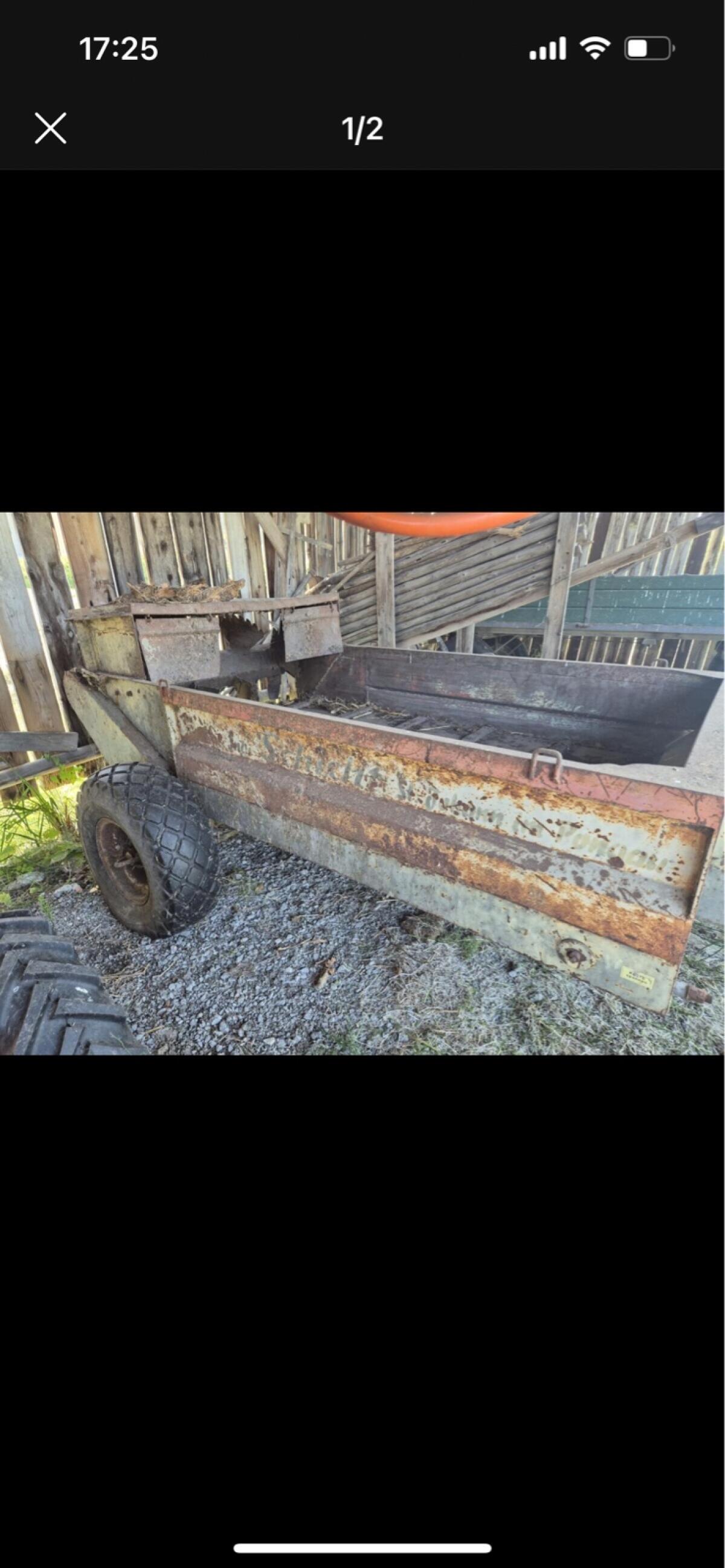 Miststreuer der Marke Schicht zu verkaufen 1