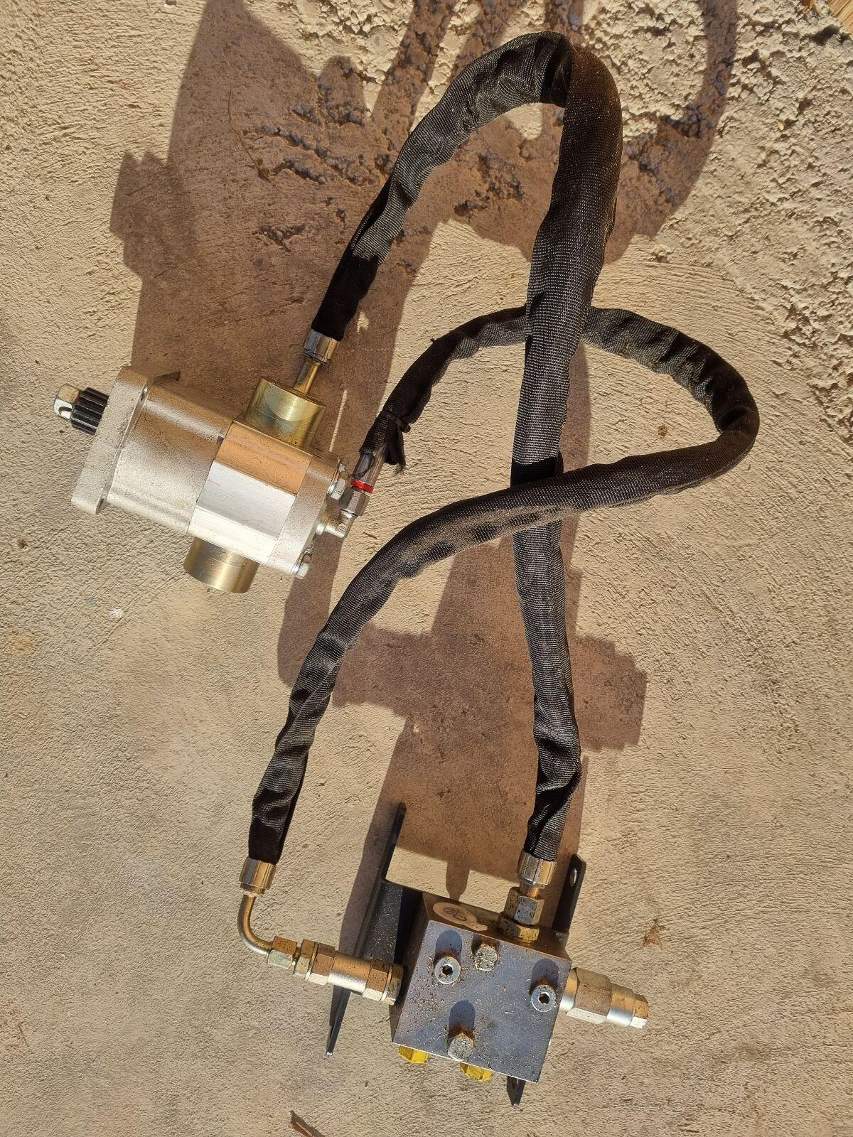 Hydraulikmotor für FHM Baggermulcher mit Überdruckventil 3