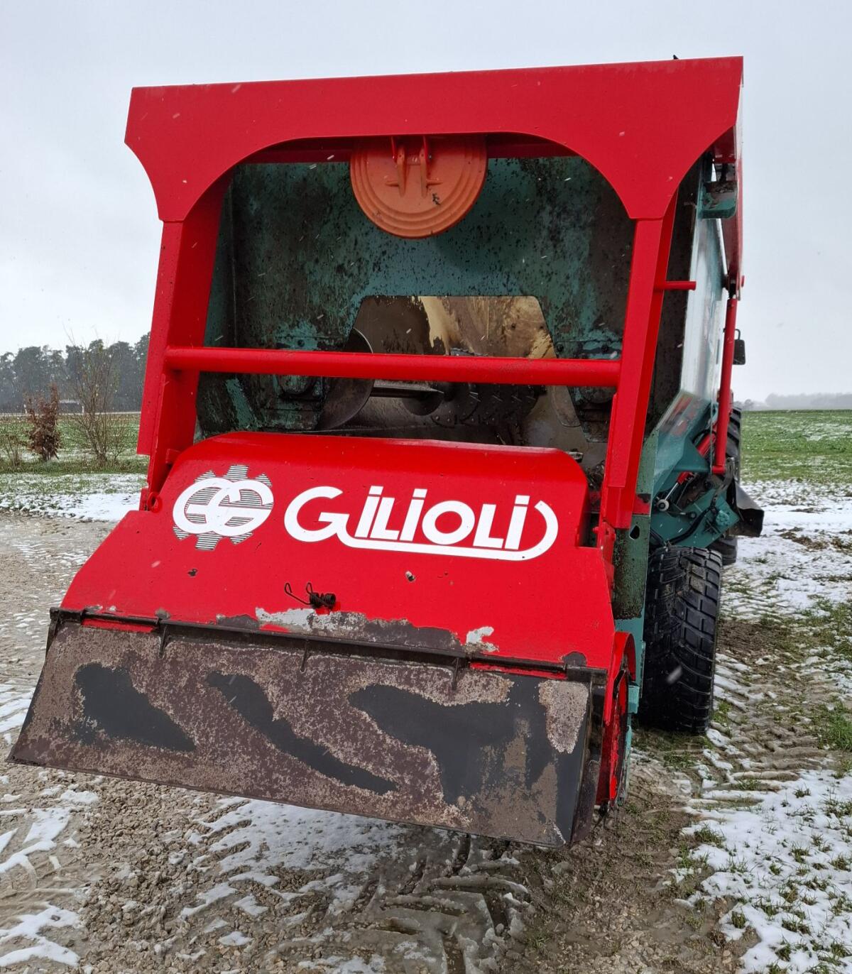 Futtermischwagen mit Fräse, Fräsmischwagen, Gilioli 15m³ 3