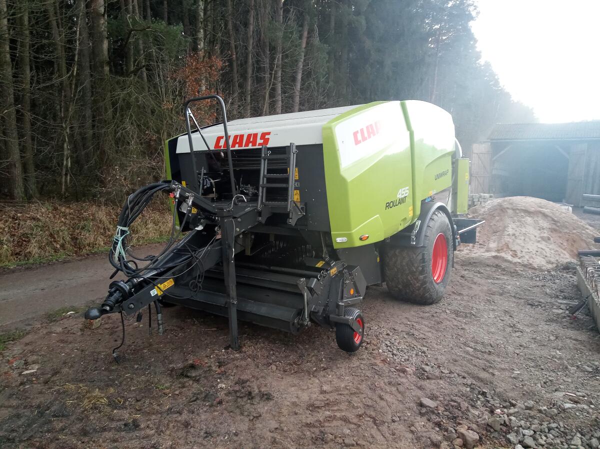 Verkaufe Wickelkombination Claas Rollant 455 Uniwrap 3