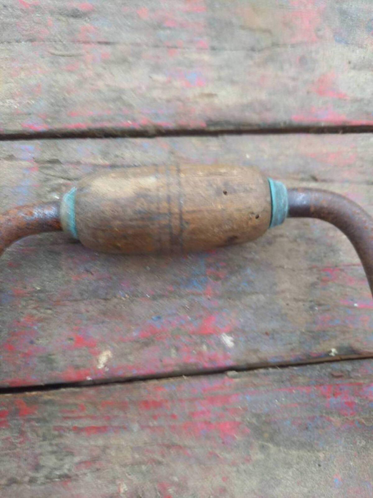 Alte Bohrwinde, nur noch Deko 3