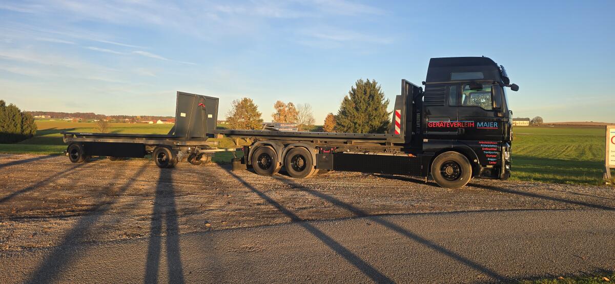 Gföllner Abrollkipper Kipper Abroller Container Anhänger 3