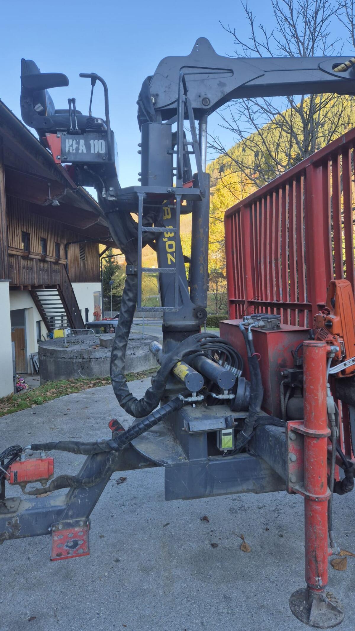 Holzknecht Forstanhänger HFA 110 2