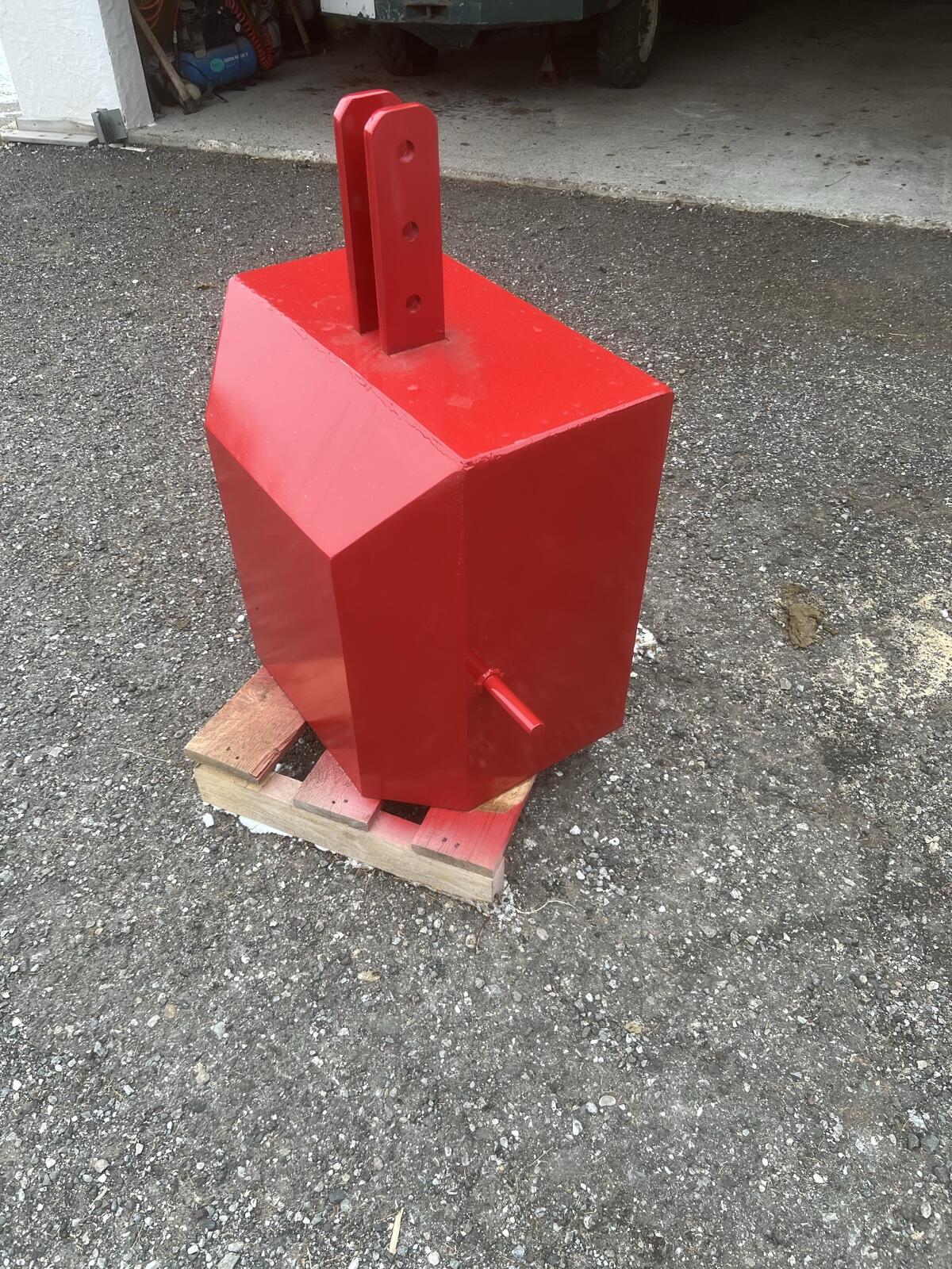 Frontgewicht/Heckgewicht 650 kg Kat 2 1