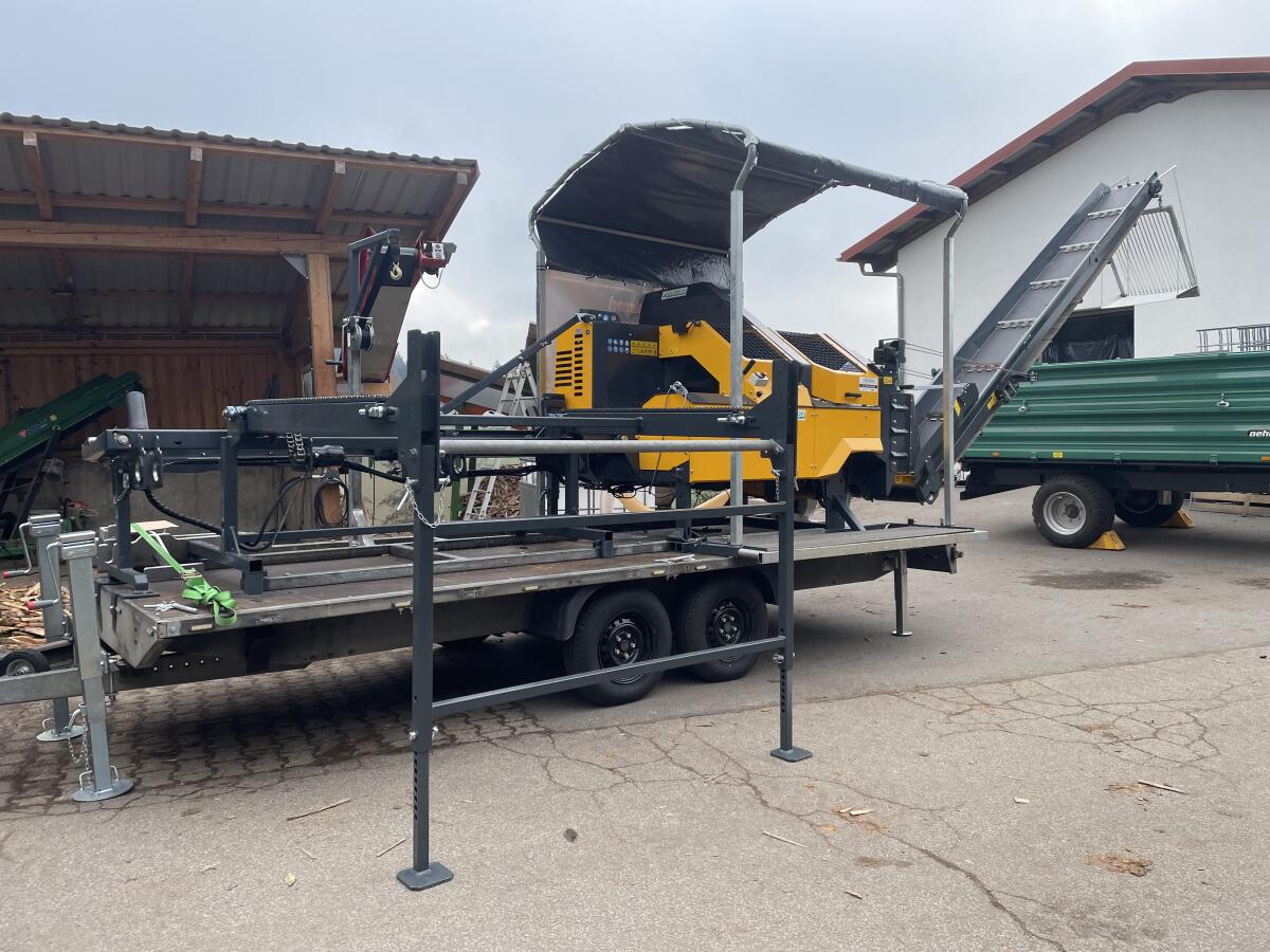 Uniforest Titan 40/20 CD+E TR Mobil Sägespalter 3