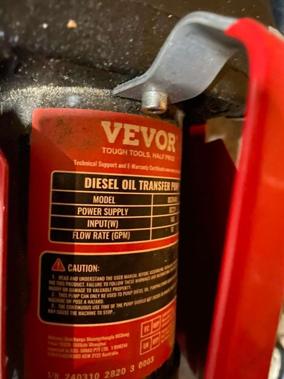 Dieselpumpe für Hoftankstelle 2