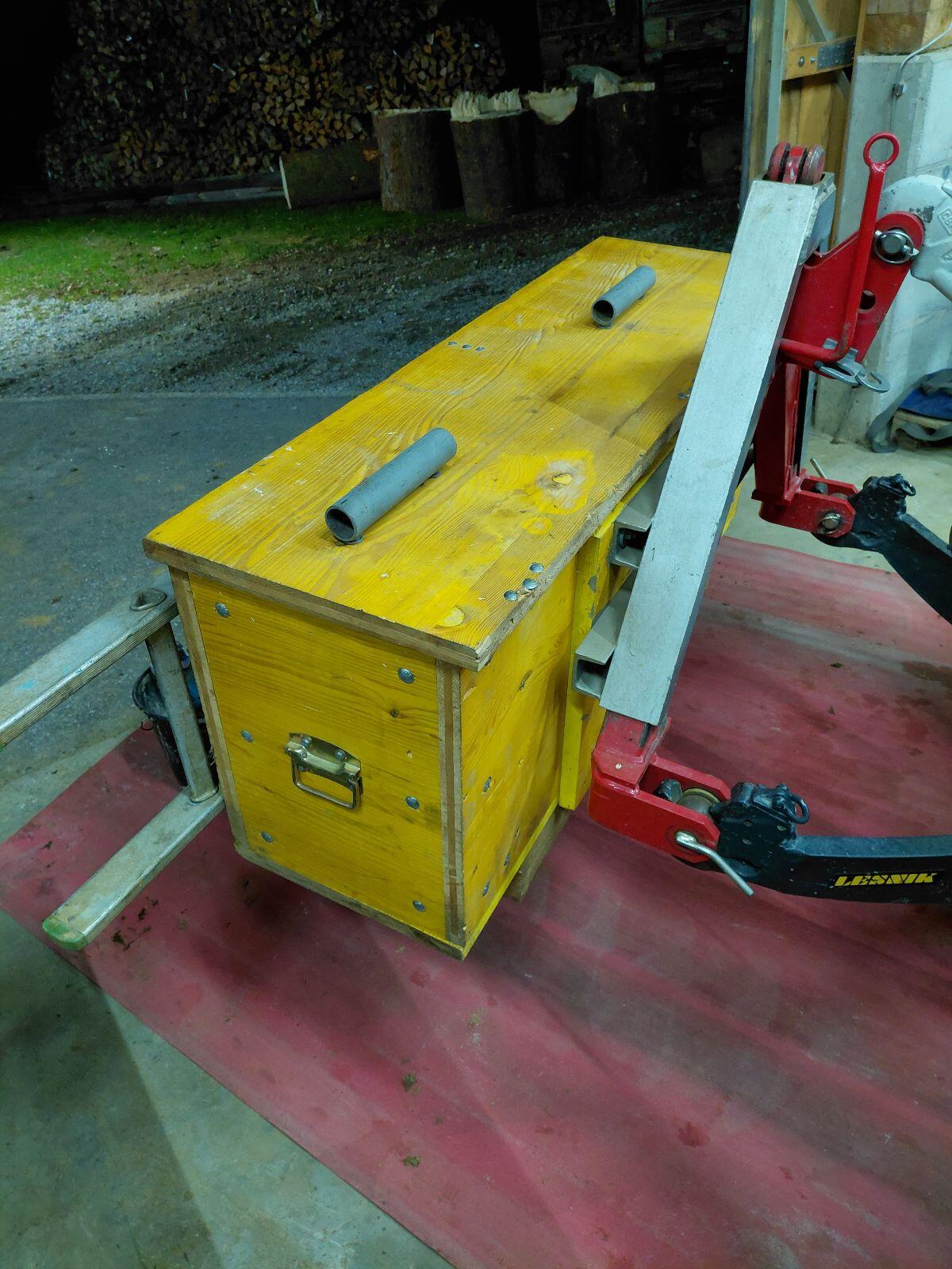 Kiste, Frontkiste, Forstkiste, Werkzeugkiste 2
