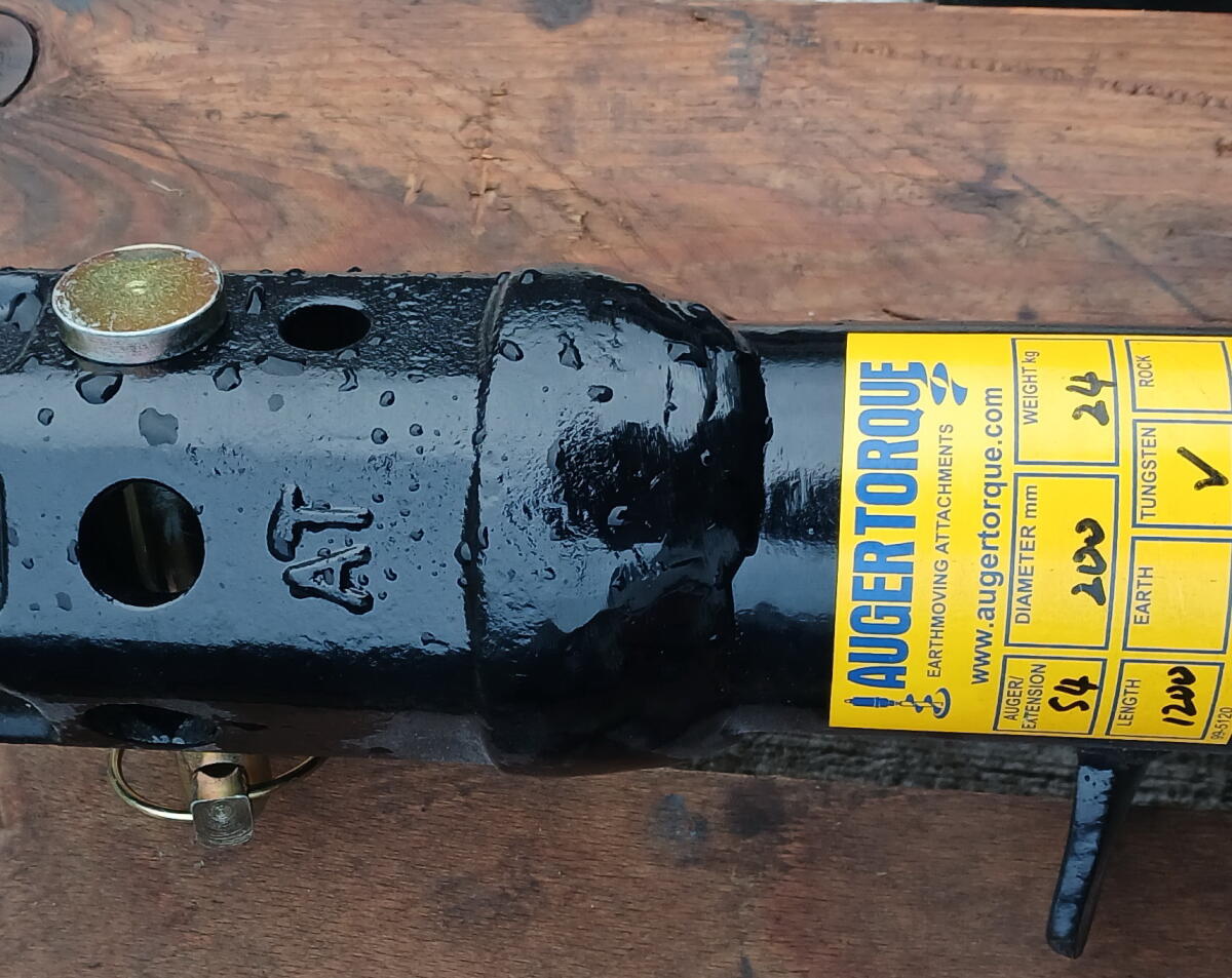 Erdbohrer Geel 2500, Minibagger 3