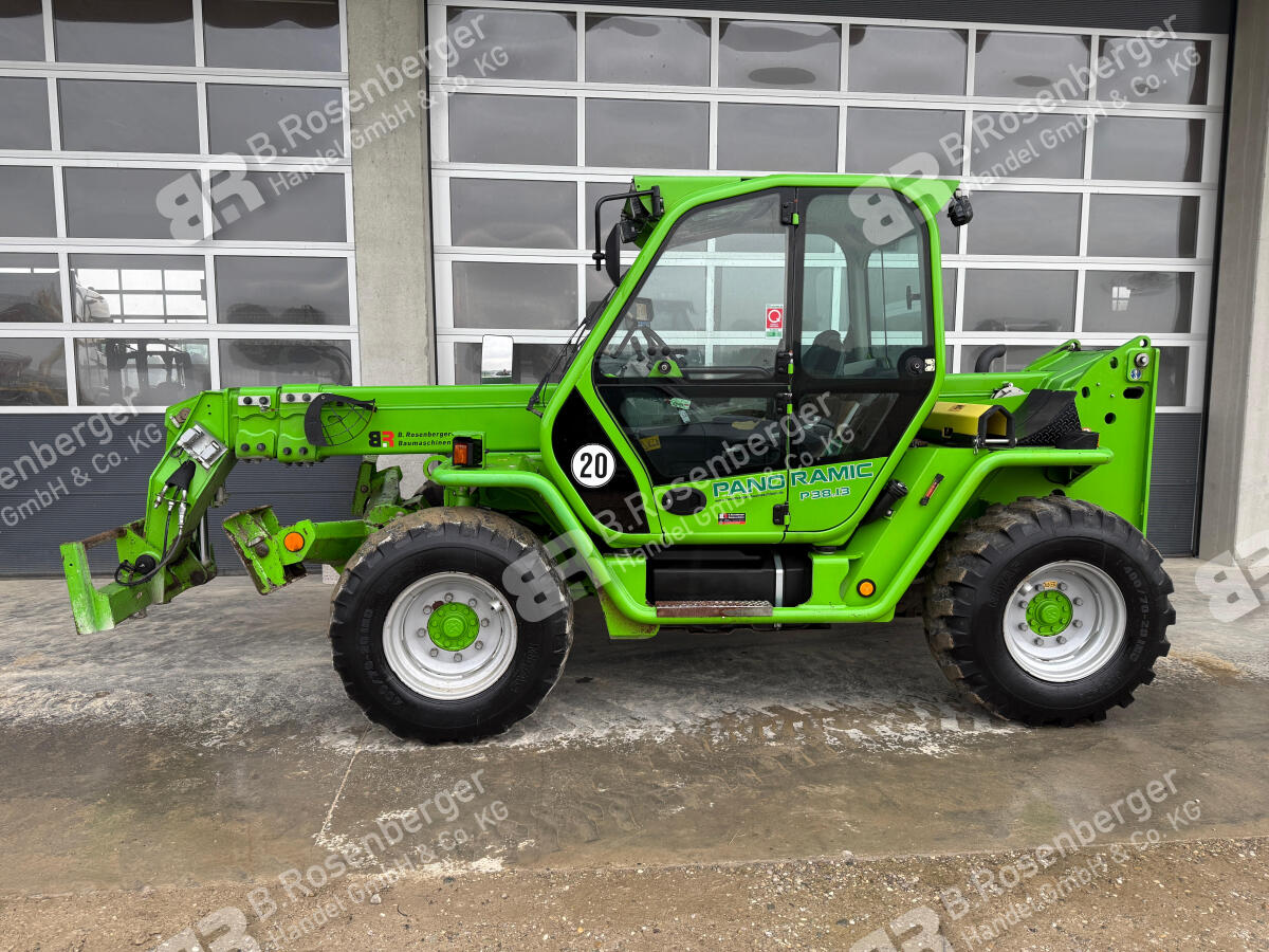 Merlo P38.13 inkl. Gabel, Schaufel, Bj. 2018 2