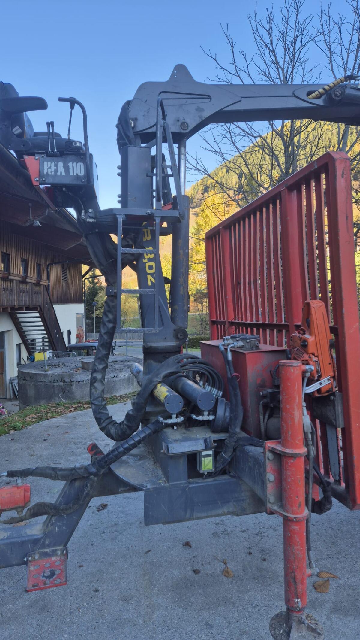 Holzknecht Forstanhänger HFA 110 1