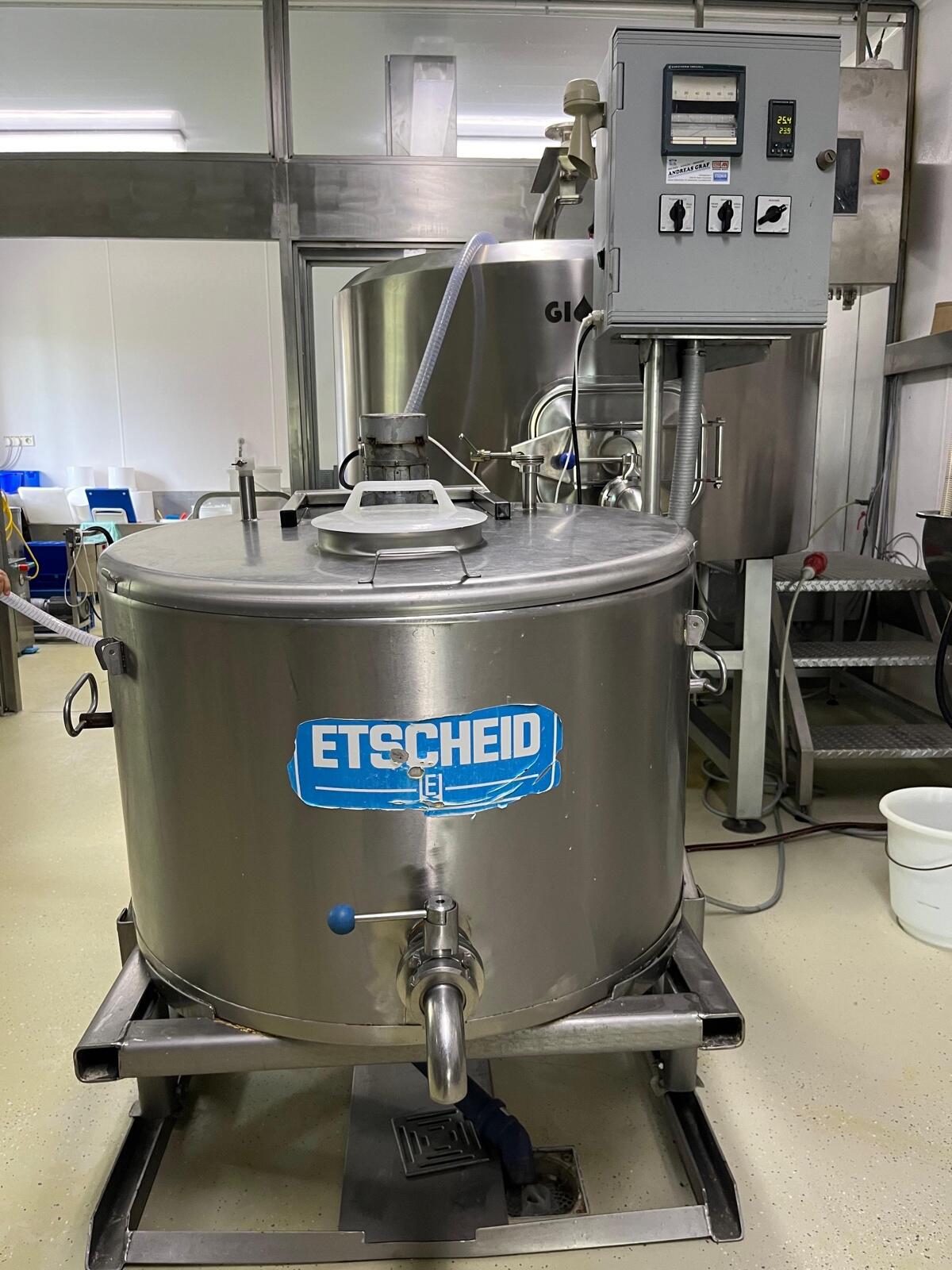 Milchpasteur Käsekessel 200 l Etscheid 1
