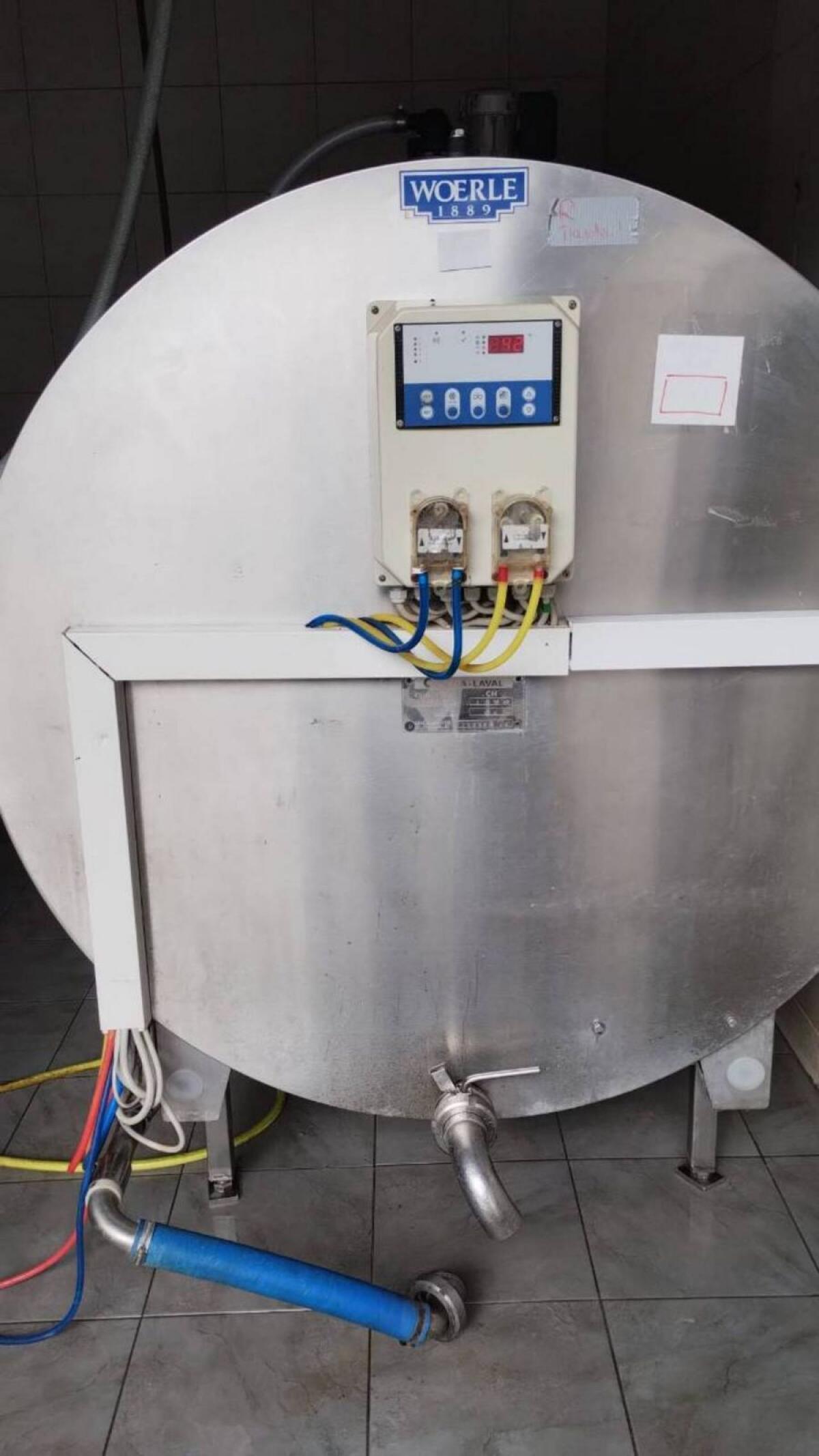 Milchtank, Kühlung, 2.000 l 2