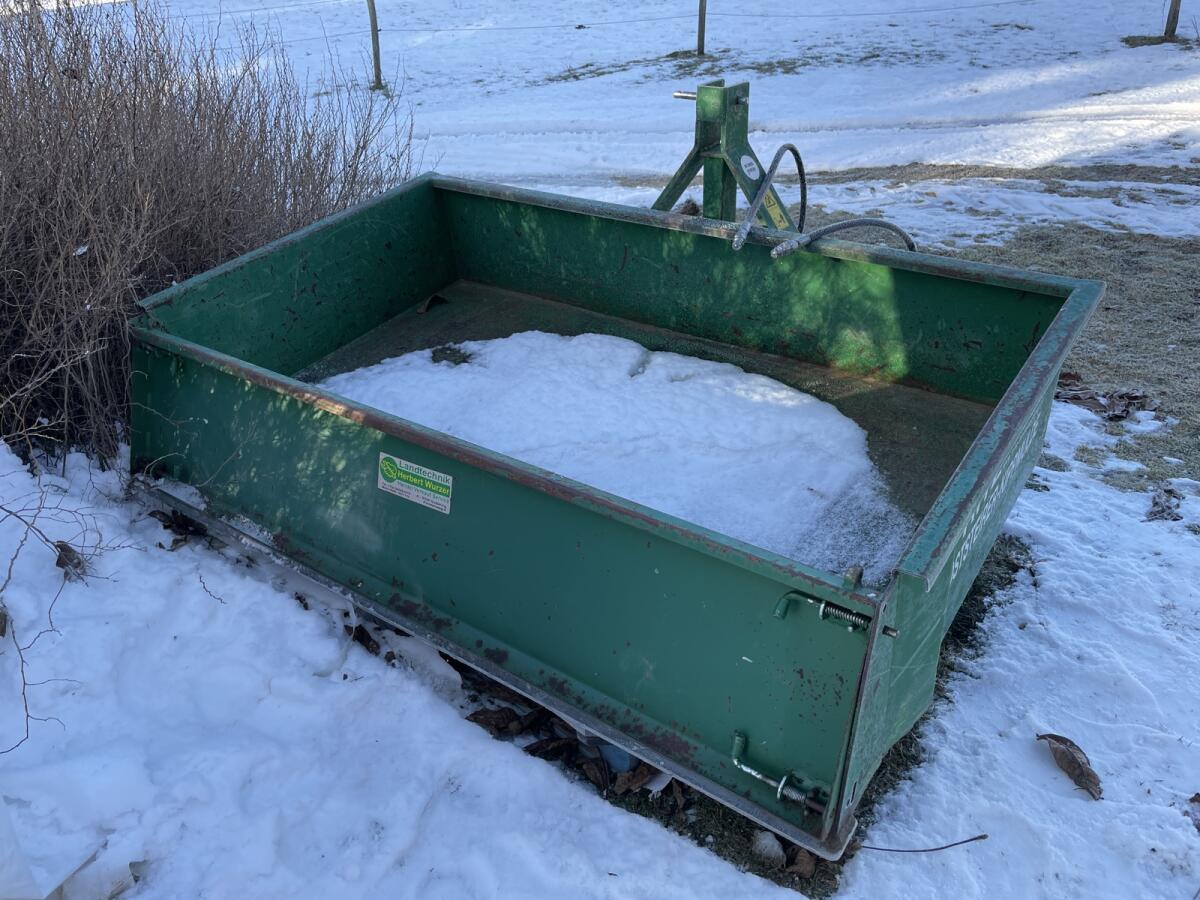 Kippmulde Fritz DW mit Hardox Schürfleiste 2