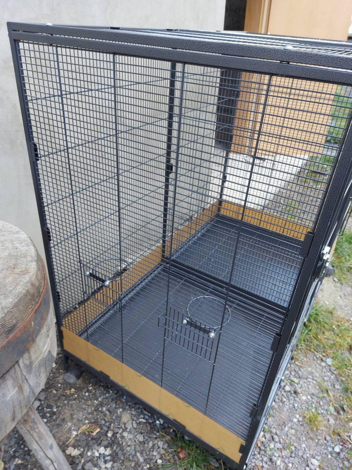 Vogelkäfig groß mit viel Zubehör 2