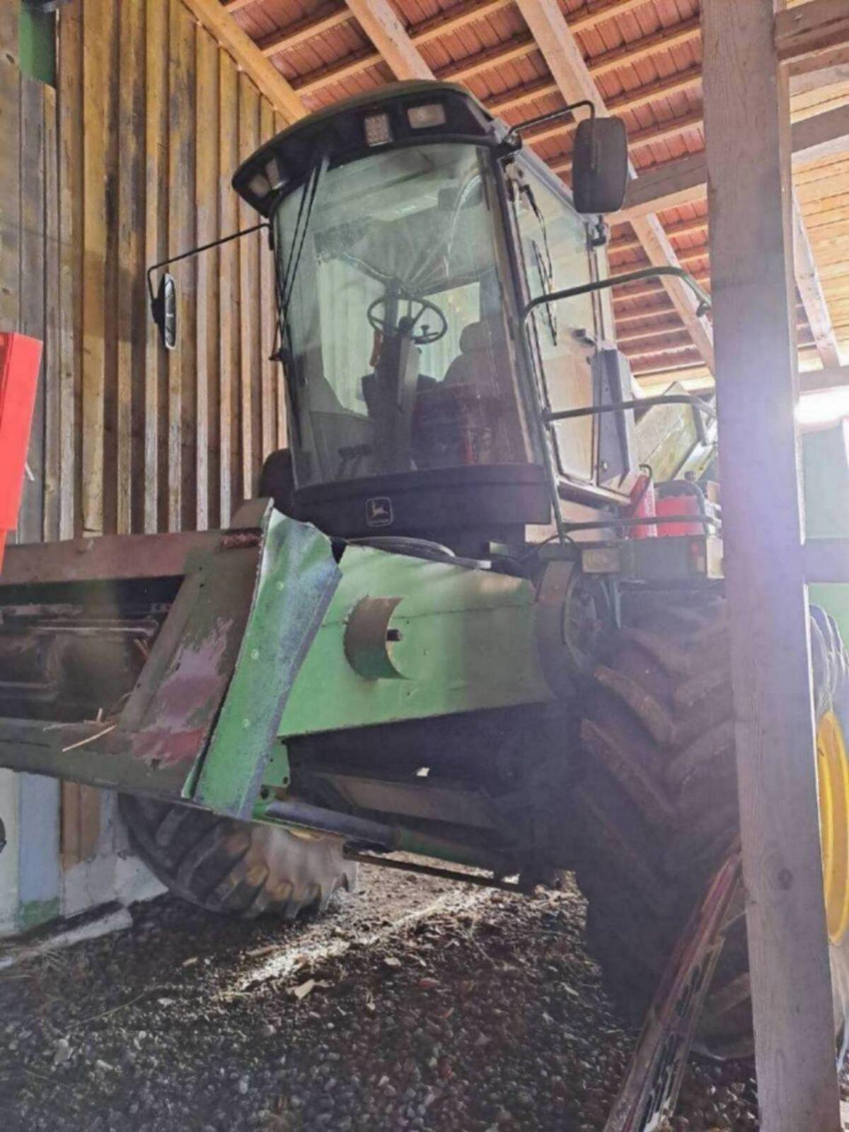 John Deere 6910 Kräuterernter Hanfernte Ganzpflanzenernter 1