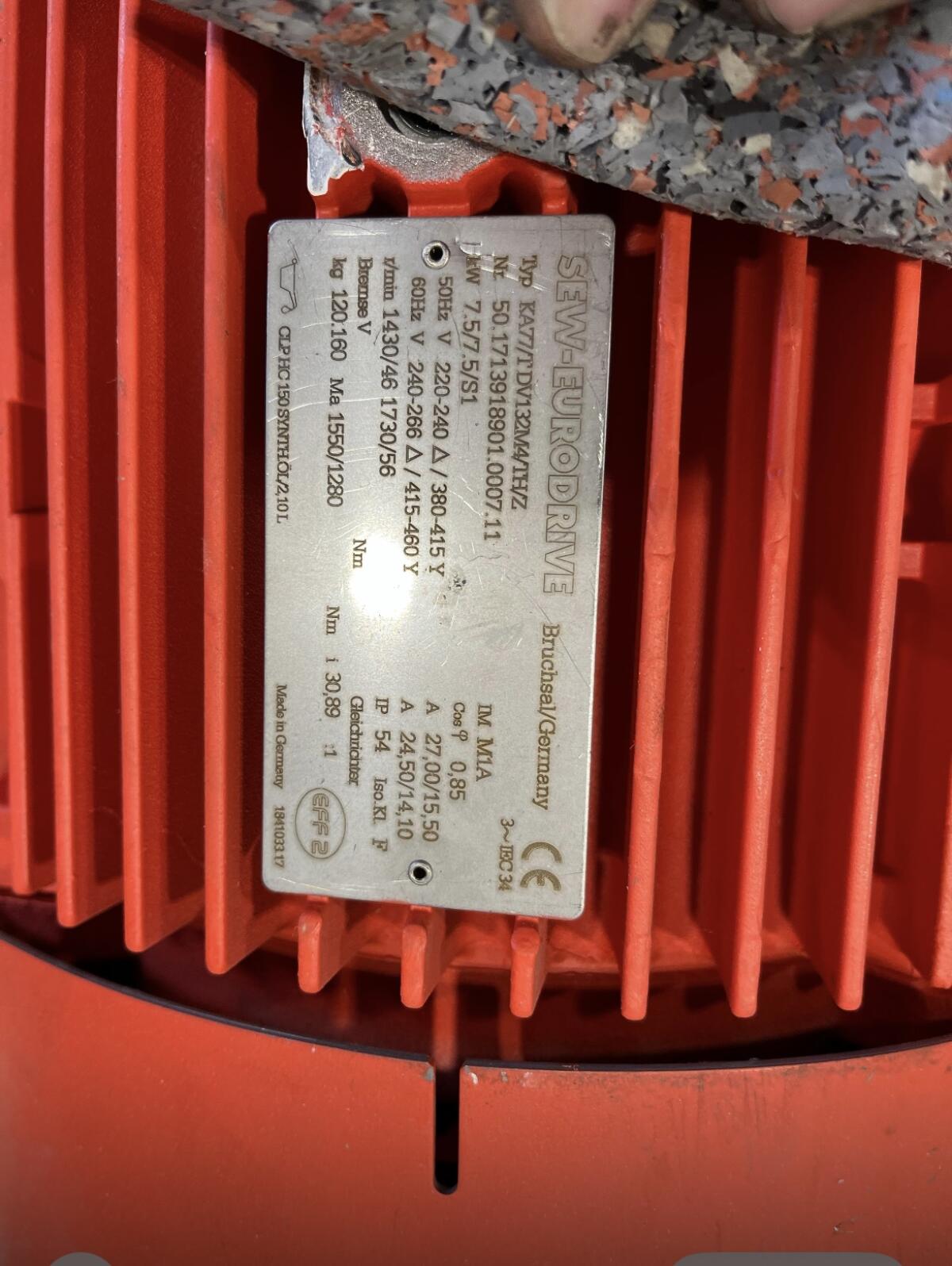 Getriebemotor 7,5 kW 2