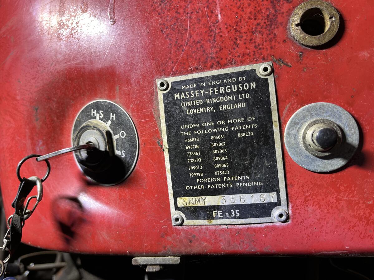 Massey-Ferguson 35X LTD, Coventry, England 3