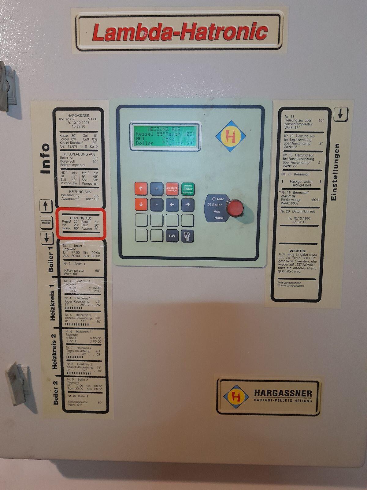 Hackgutheizkessel Hargassner 2
