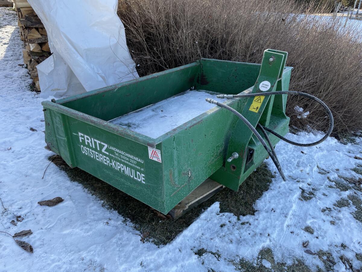 Kippmulde Fritz DW mit Hardox Schürfleiste 1