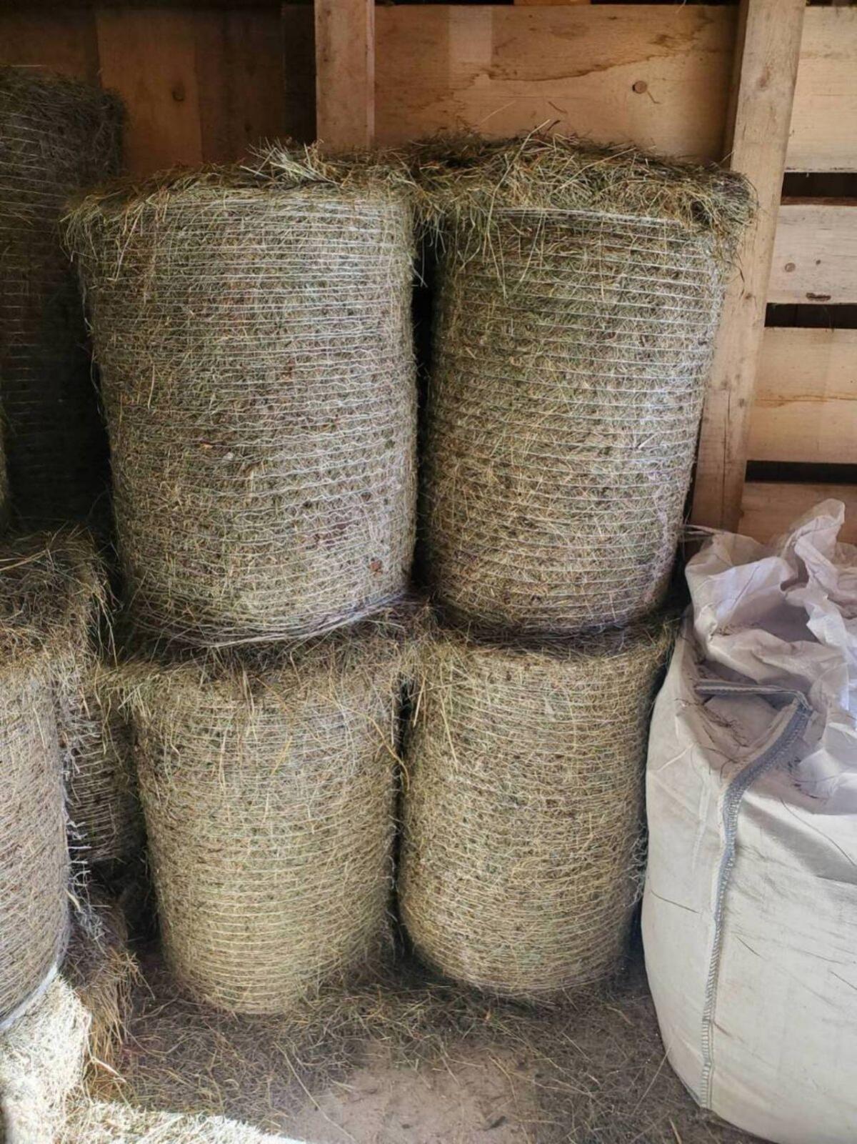 Kleine Heu-Rundballen 2