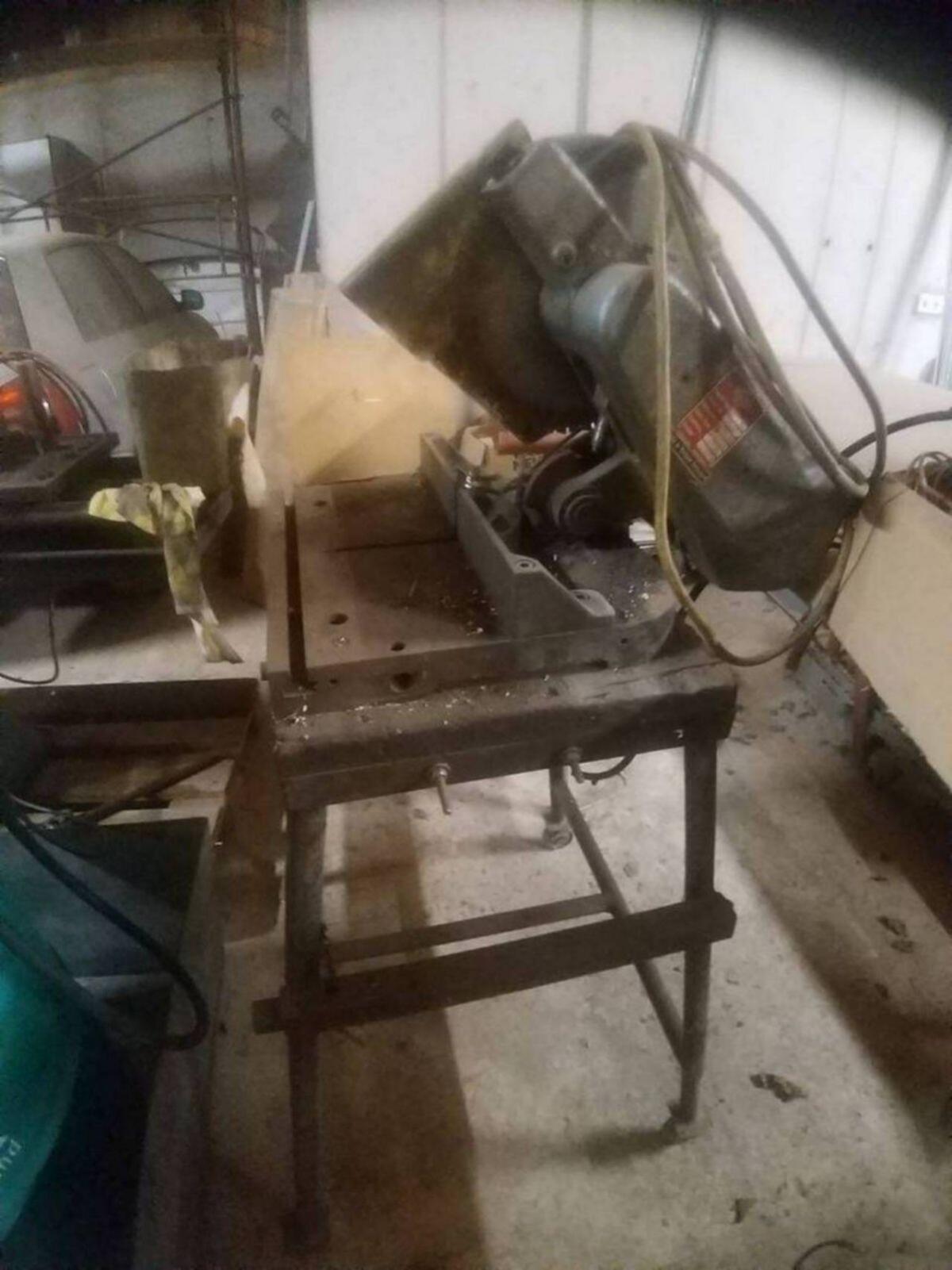 Werkstatt Kappsäge 1