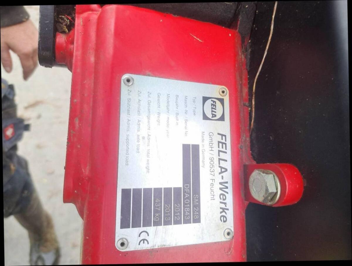 Fella Mähwerk SM 248 3