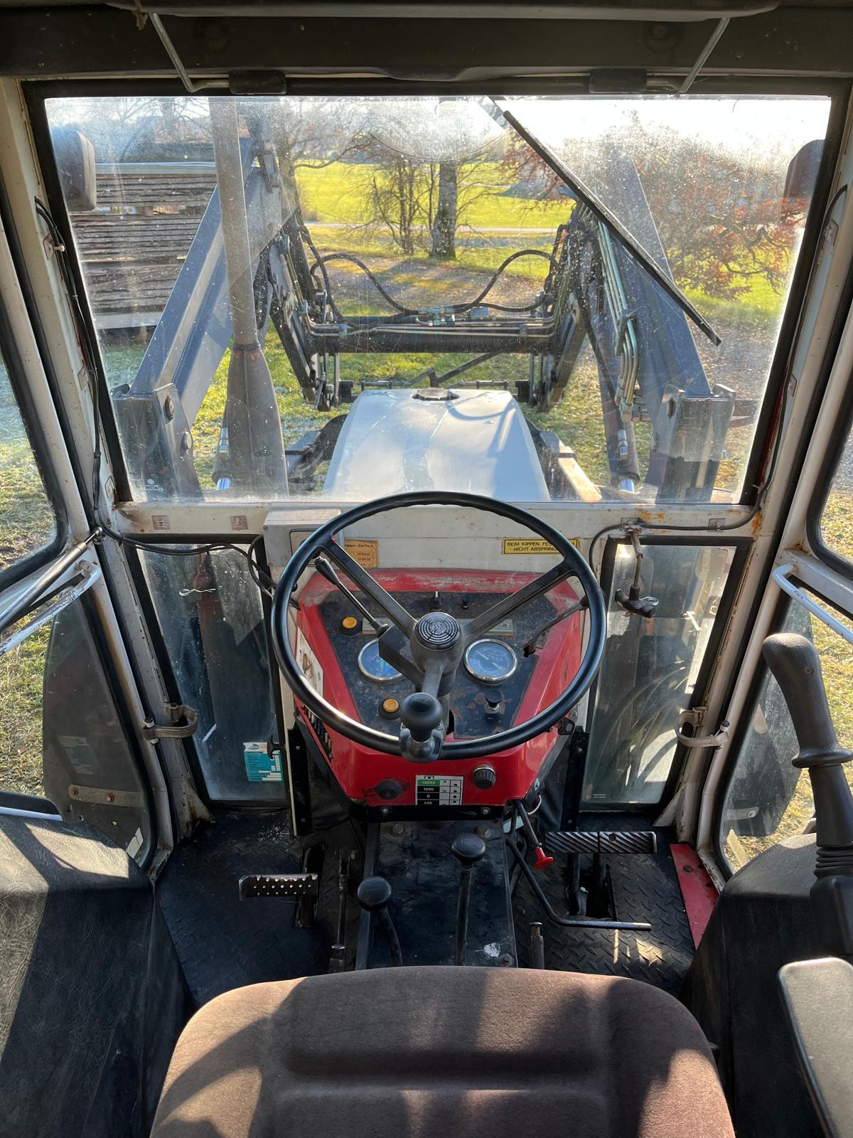 Steyr 8075 Traktor Frontlader Frontzapfwelle Fronthydraulik 3