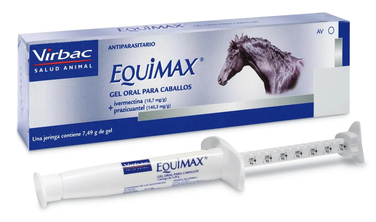Equimax Entwurmungspaste (700 kg) - Breitspektrum-Entwurmung 1