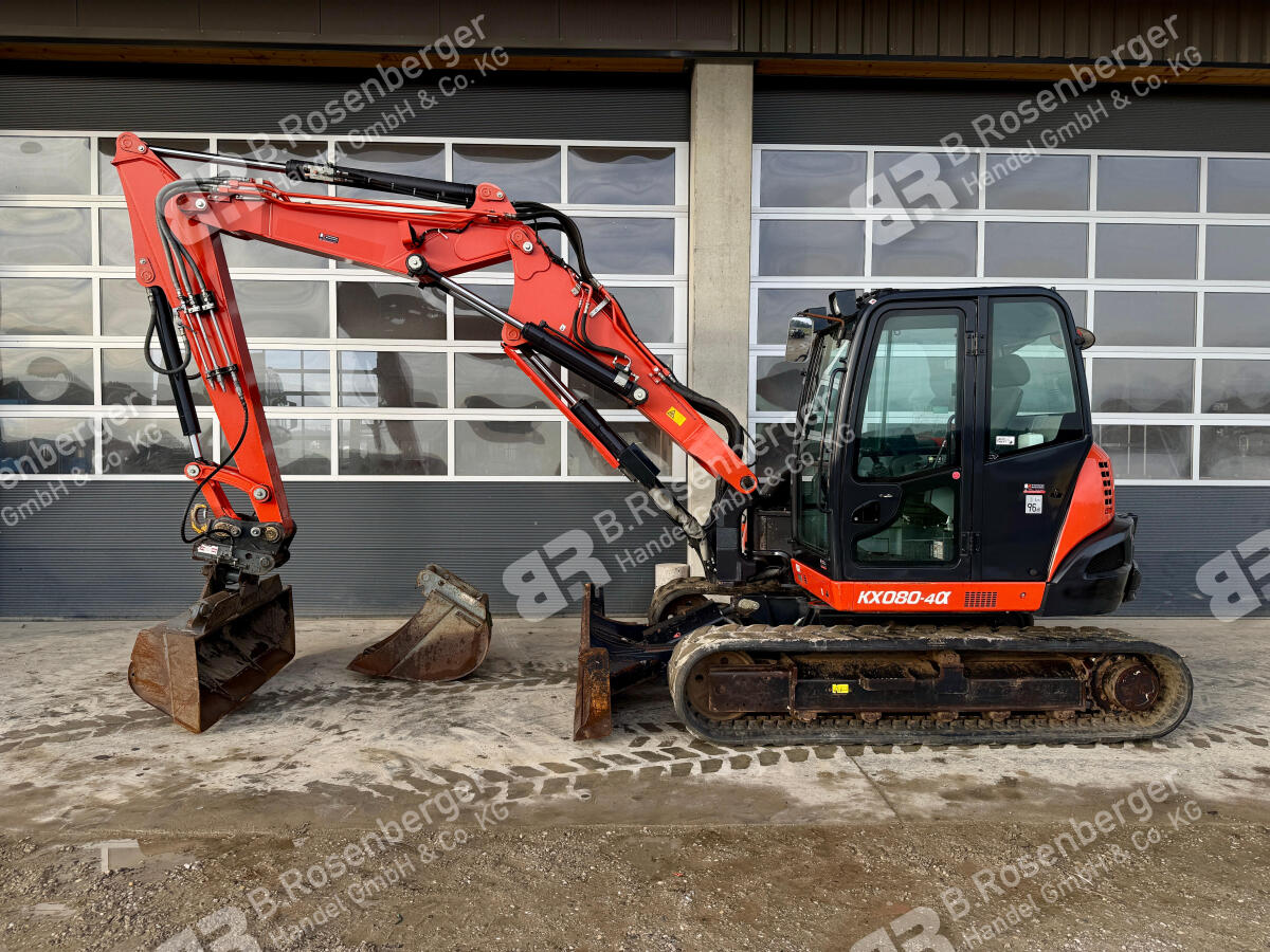 Kubota KX080-4 Verstellausleger, nur 2.275 Bstd., Klima, TOP 2