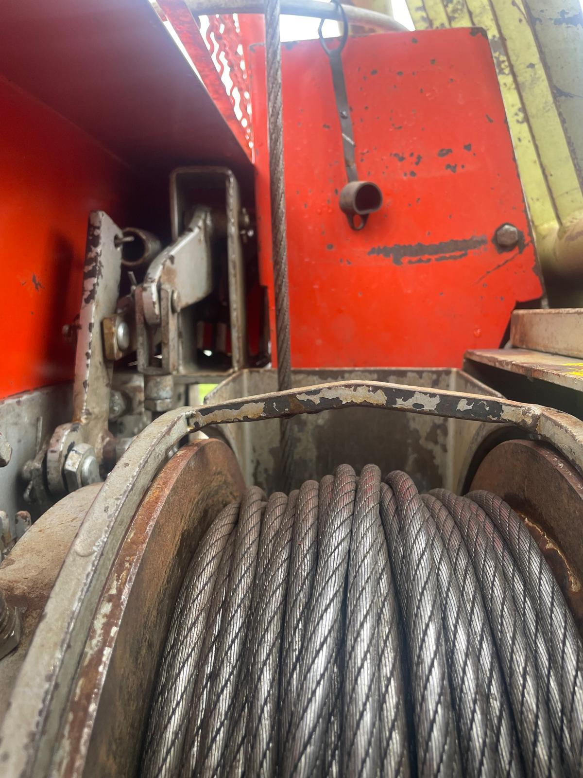 Seilwinde mit Funk Holzknecht 304 3