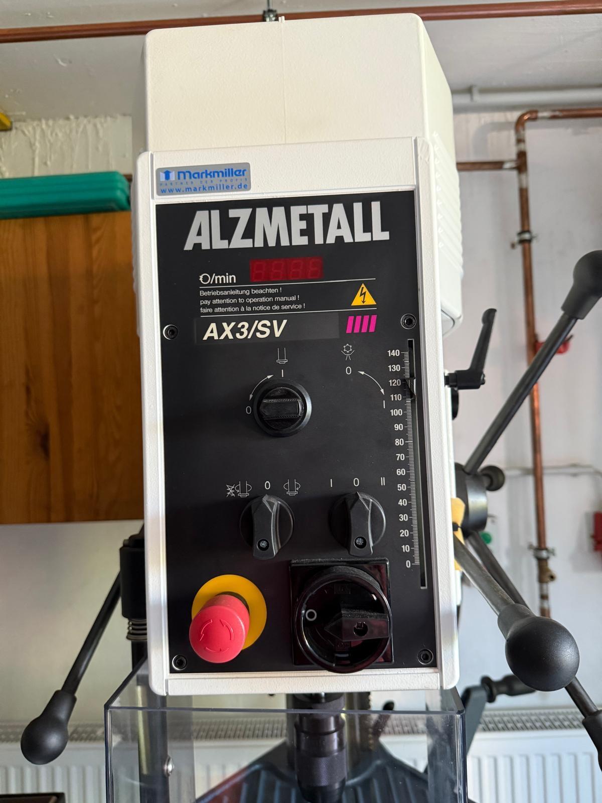 Ständerbohrmaschine Säulenbohrmaschine Alzmetall AX 3/SV 1
