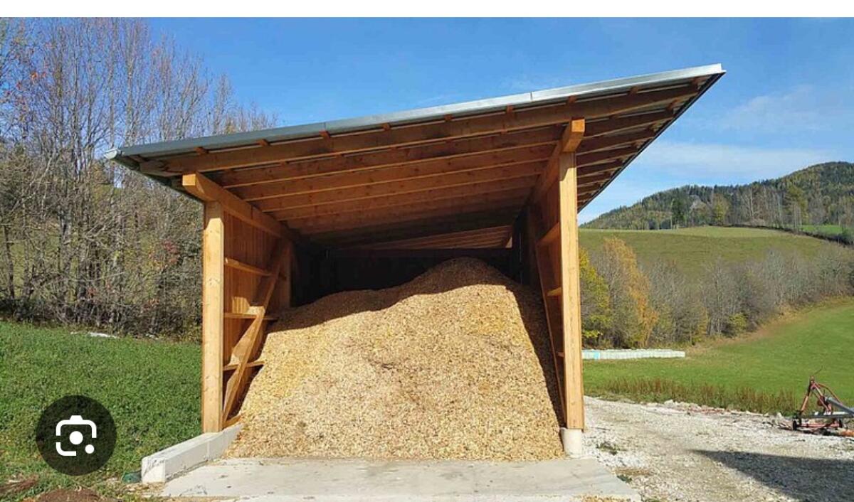 Hackschnitzel trocken, Ötztal Umhausen 2