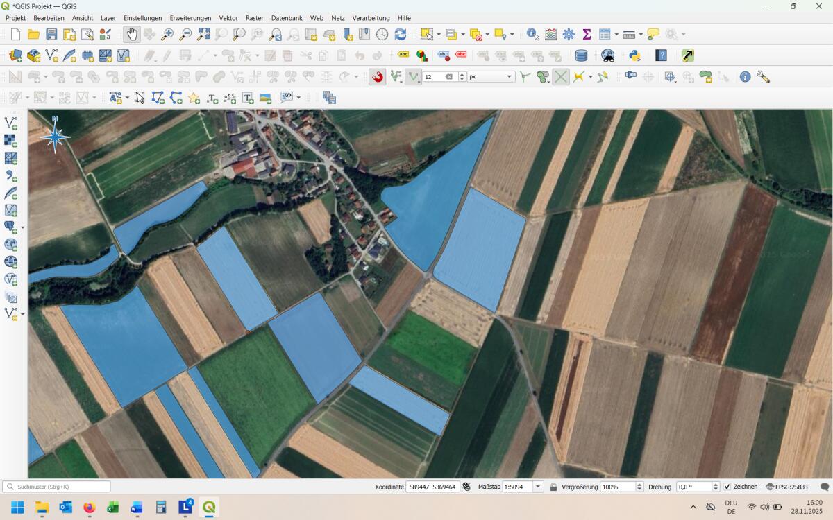 RTK-Fahrspurplanung - Grenzerstellung für GPS-Lenksystem 1