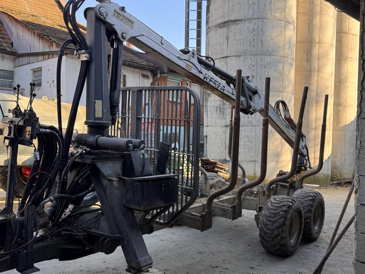 Kesla Rückewagen Holz 2