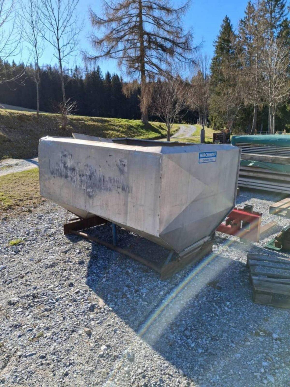 Futterbehälter Alu 1