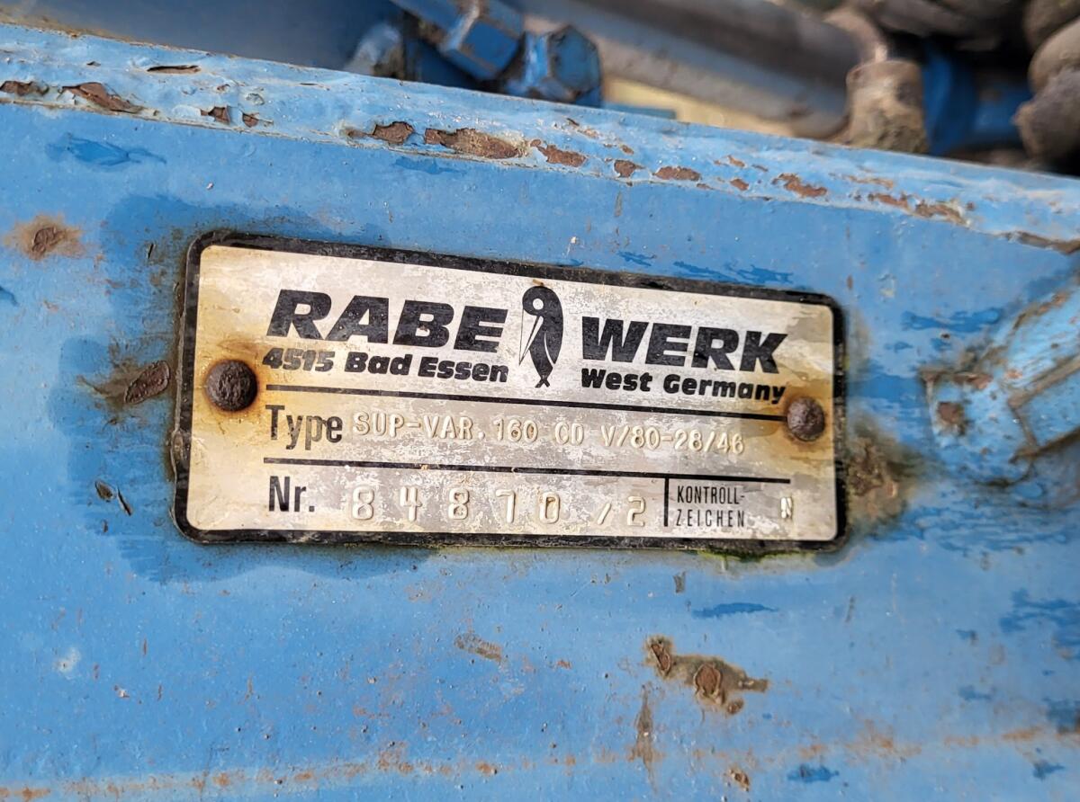 RABE SUP-VAR 160 CD Vario – 4-Schar Drehpflug 3