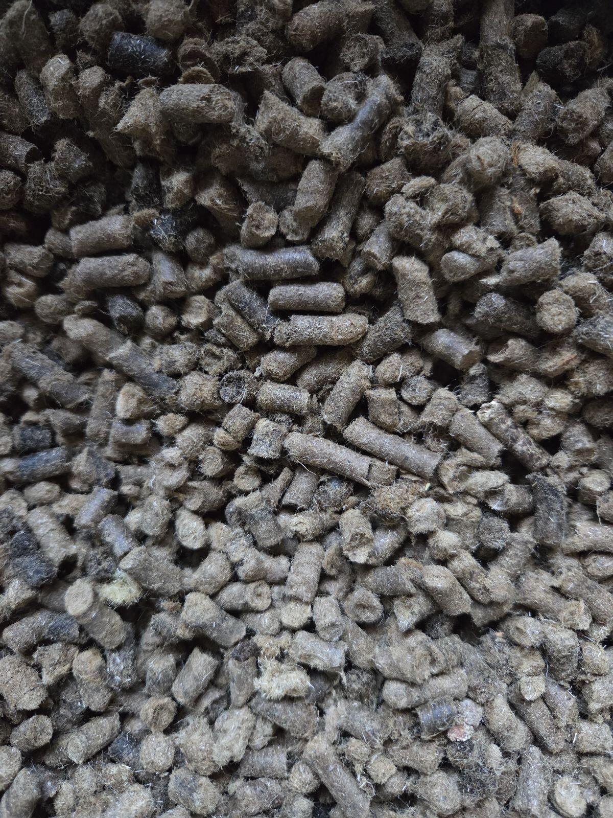Schafwolle-Pellets 1