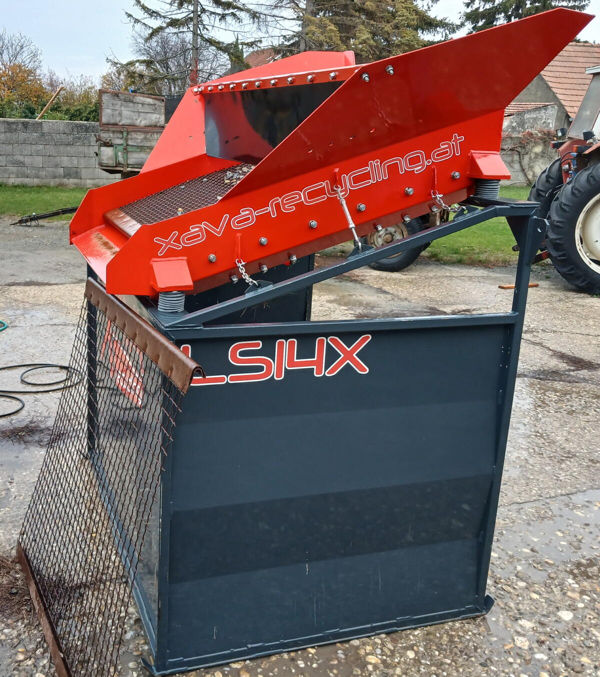 Siebmaschine, Rüttelsieb Xava LS 14 1