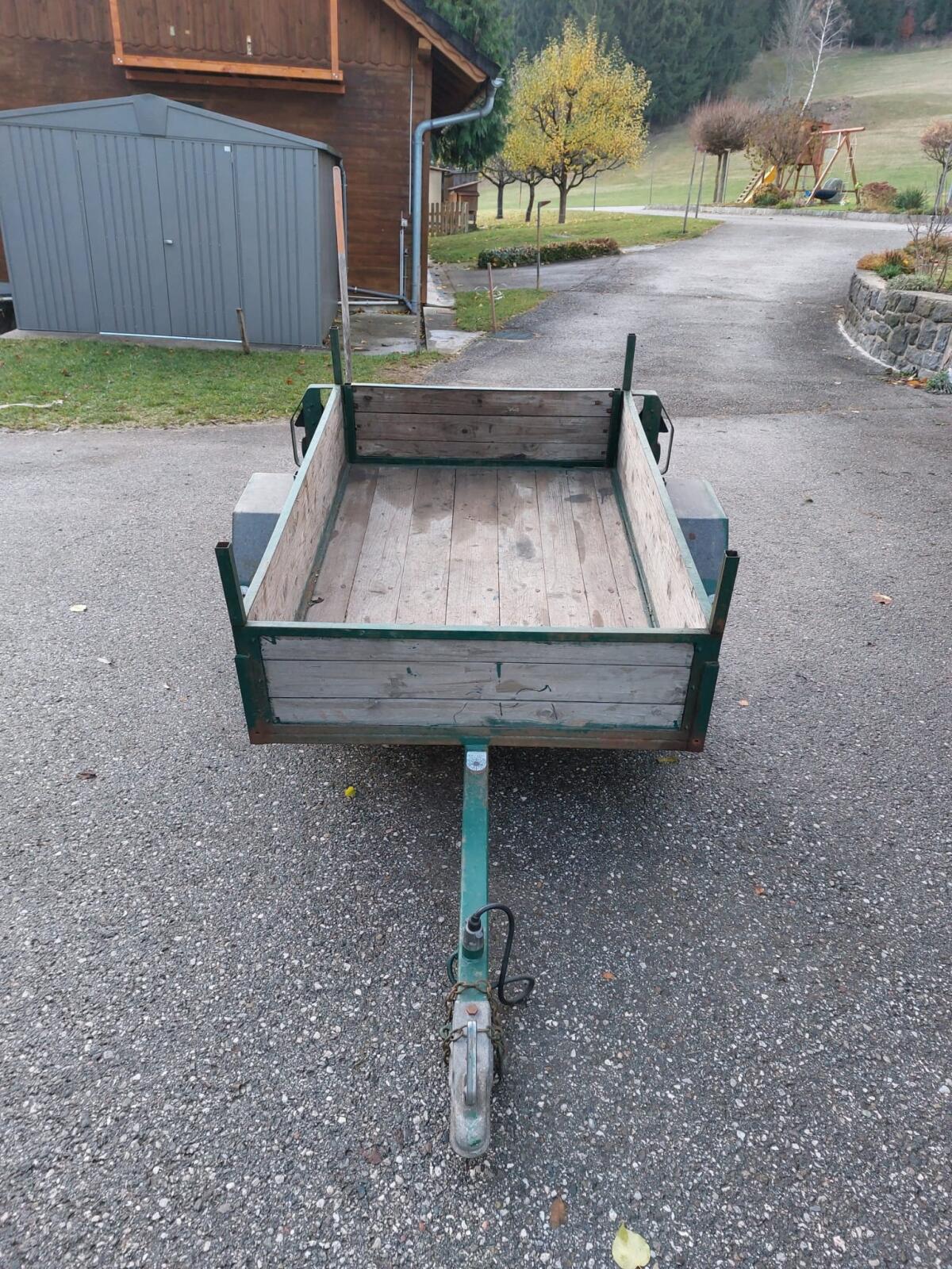 Autoanhänger ungebremst 1