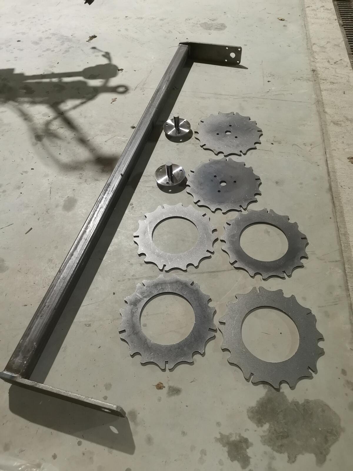 Stabwalze 3 m und 2,5 m 1