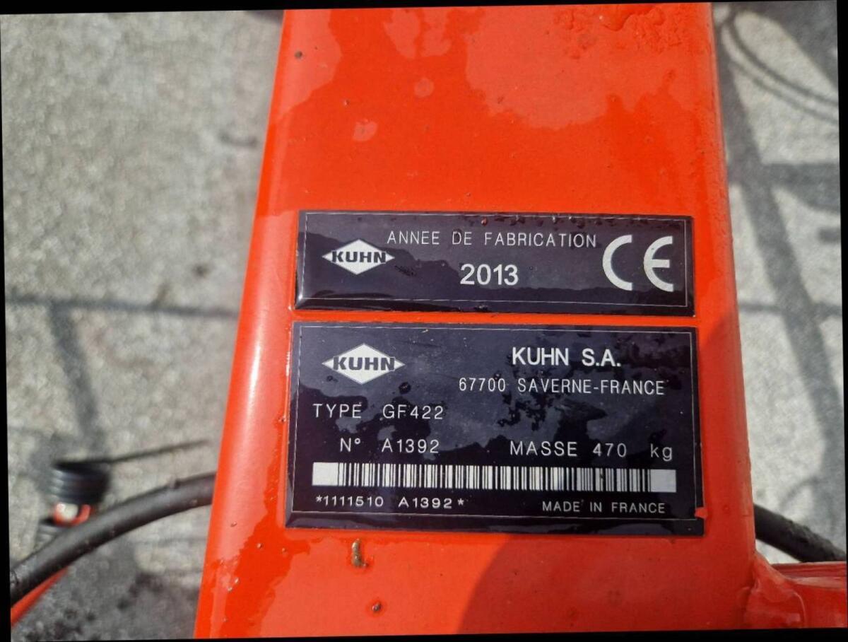 Kuhn Kreiselheuer GF 422 Digidrive 3