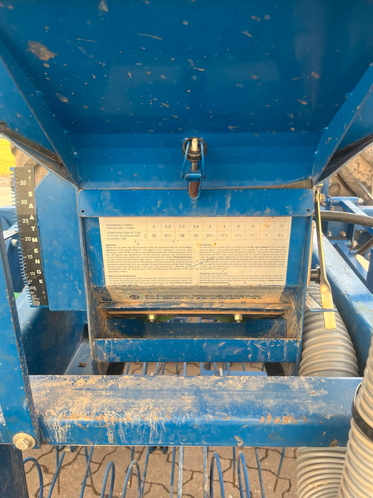 Köckerling Grasmaster 600 Striegel mit Nachsaat 3