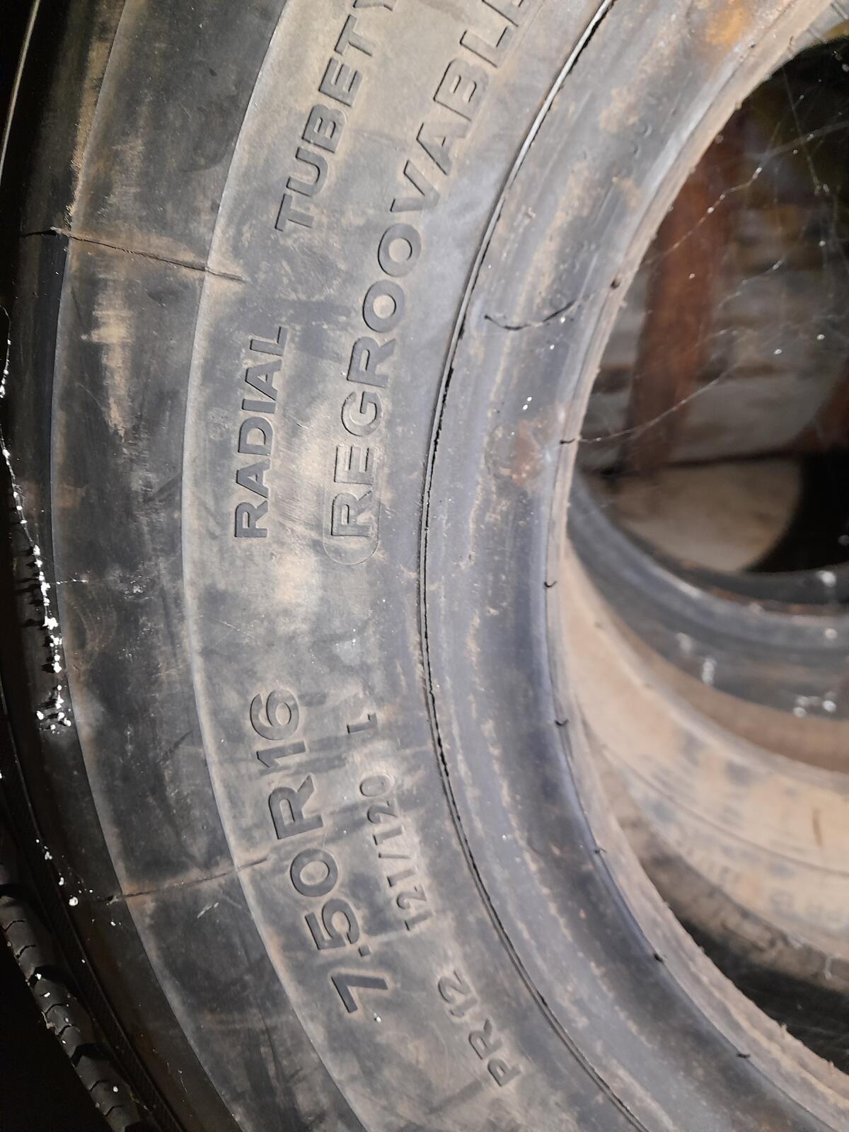 3Stk Traktor Brantner Semperit 7.50R16 1