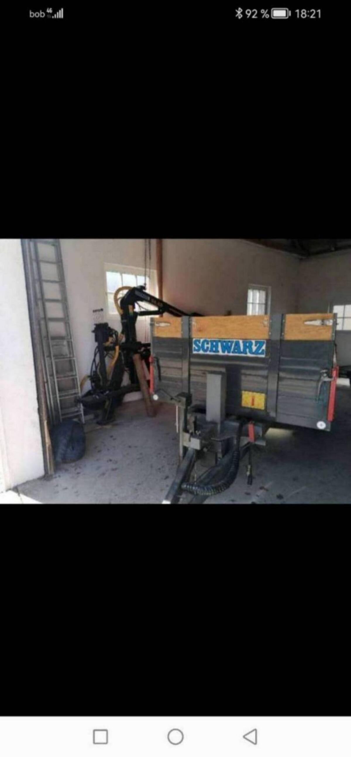 Triebachskipper, Kranwagen Schwarz KT4852 1