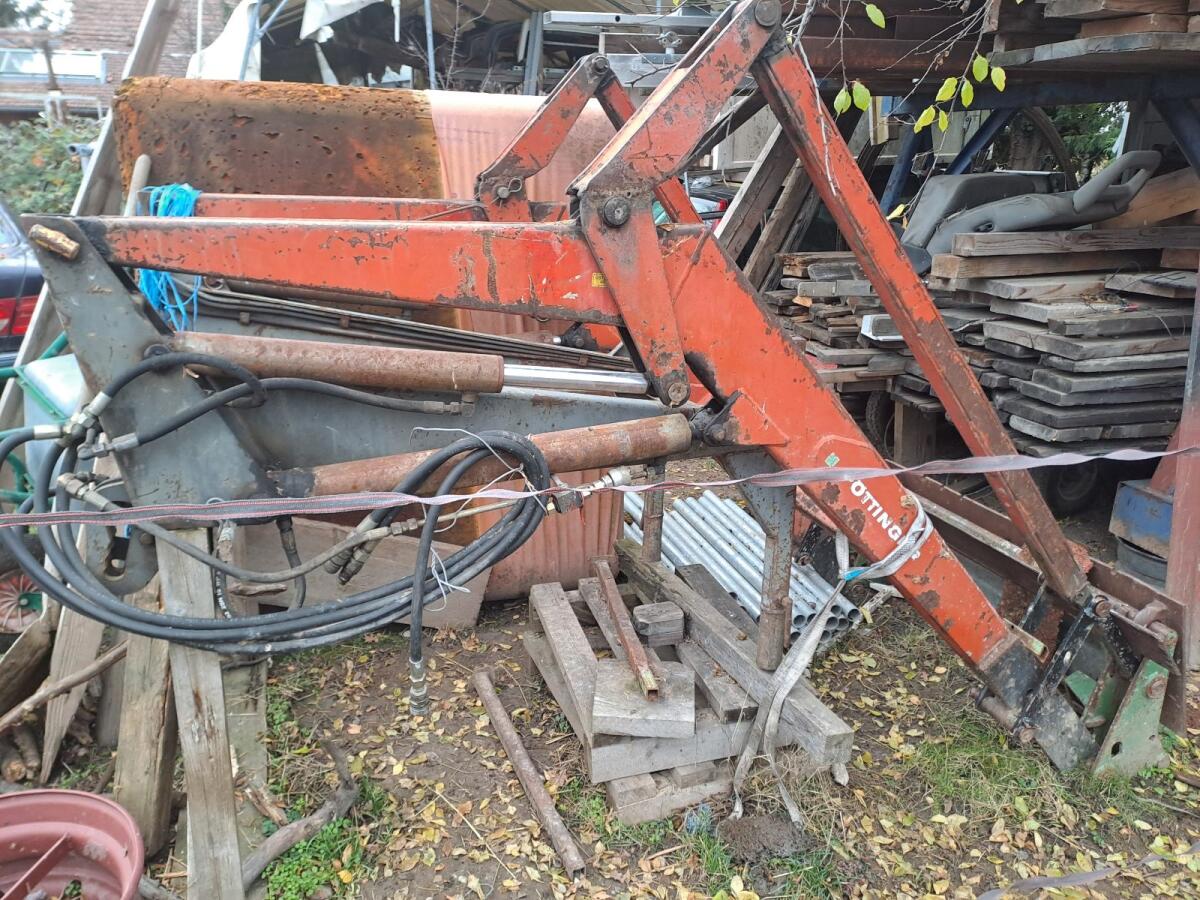 Vollhydraulischer Frontlader mit Hydrac Konsole Steyr 1